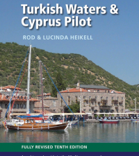 ספר ניווט -חופי תורכיה וקפריסין Turkish Waters & Cyprus Pilot