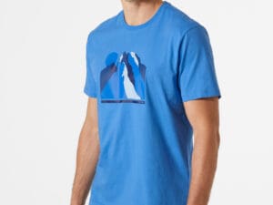 חולצה גרפית לגברים כותנה אורגנית | Men's F2F Organic Cotton T-Shirt